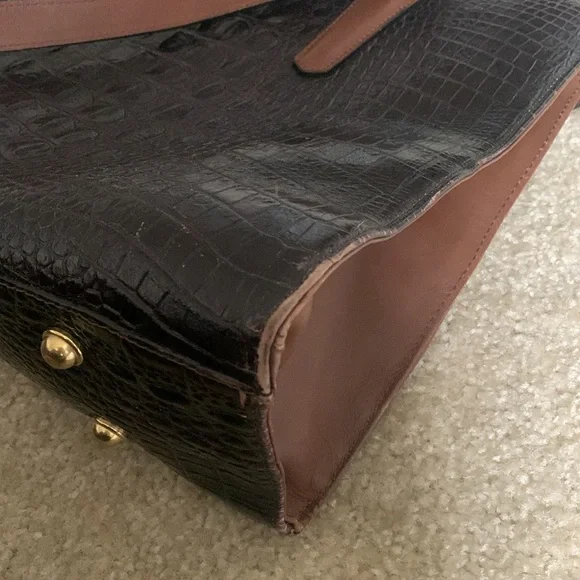 Brahmin Leopard Print Tote Bag - Picture 8 of 16